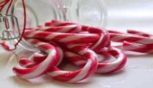 delicious mint candy canes - mint health benefits in Chinese Medicine
