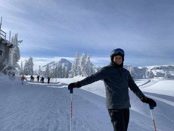 Jeda skiing at Mount Baker - sports injury treatments in Vancouver